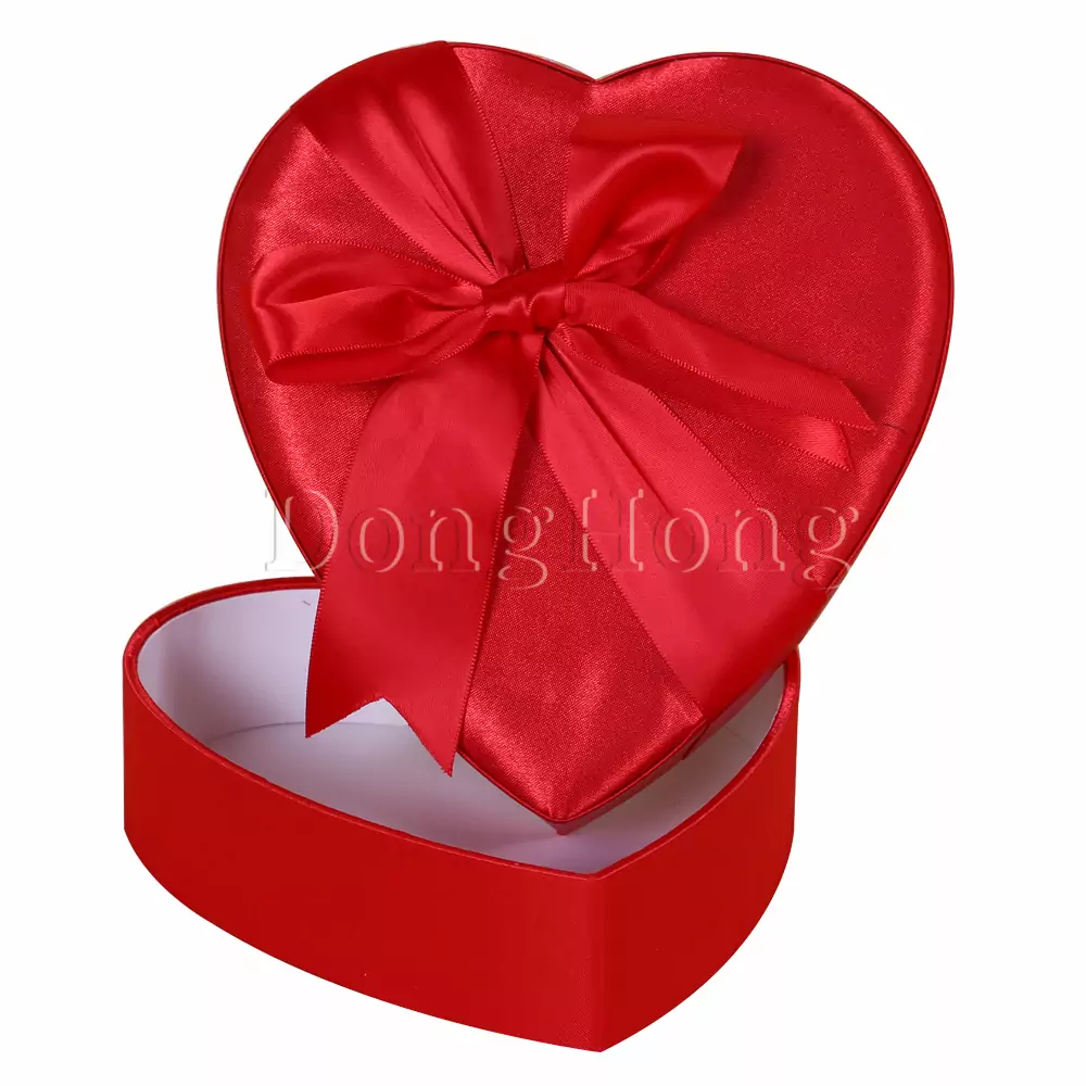 Die Cut Flower Matte Red Candy Chocolate Boxes 