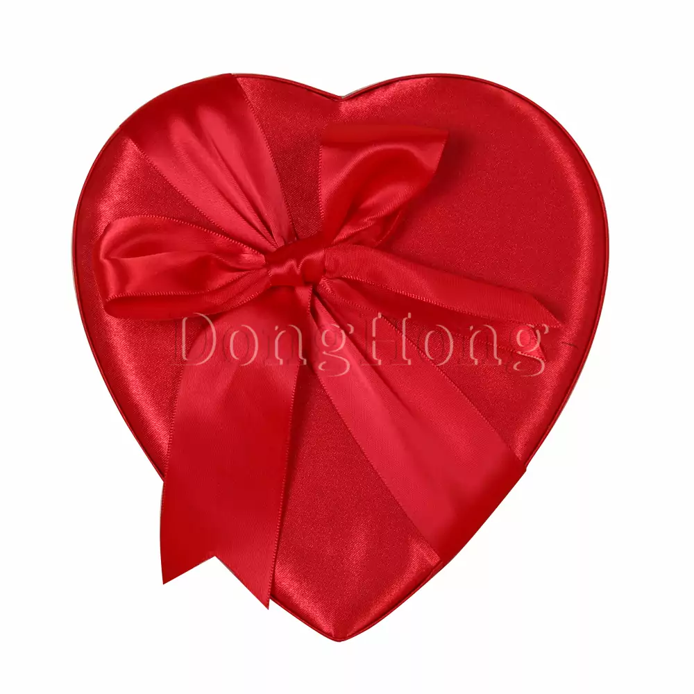 Die Cut Flower Matte Red Candy Chocolate Boxes 
