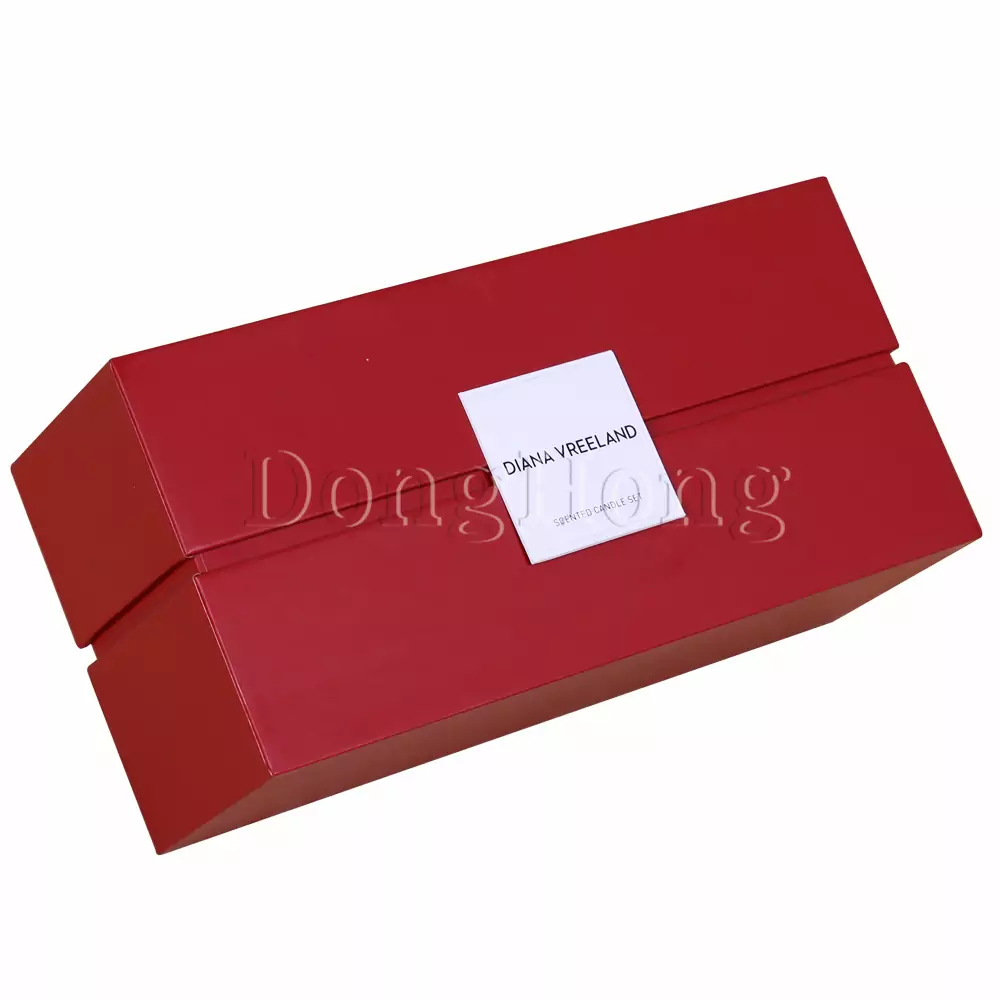 Fancy Paper Neck Gift Perfume Boxes 
