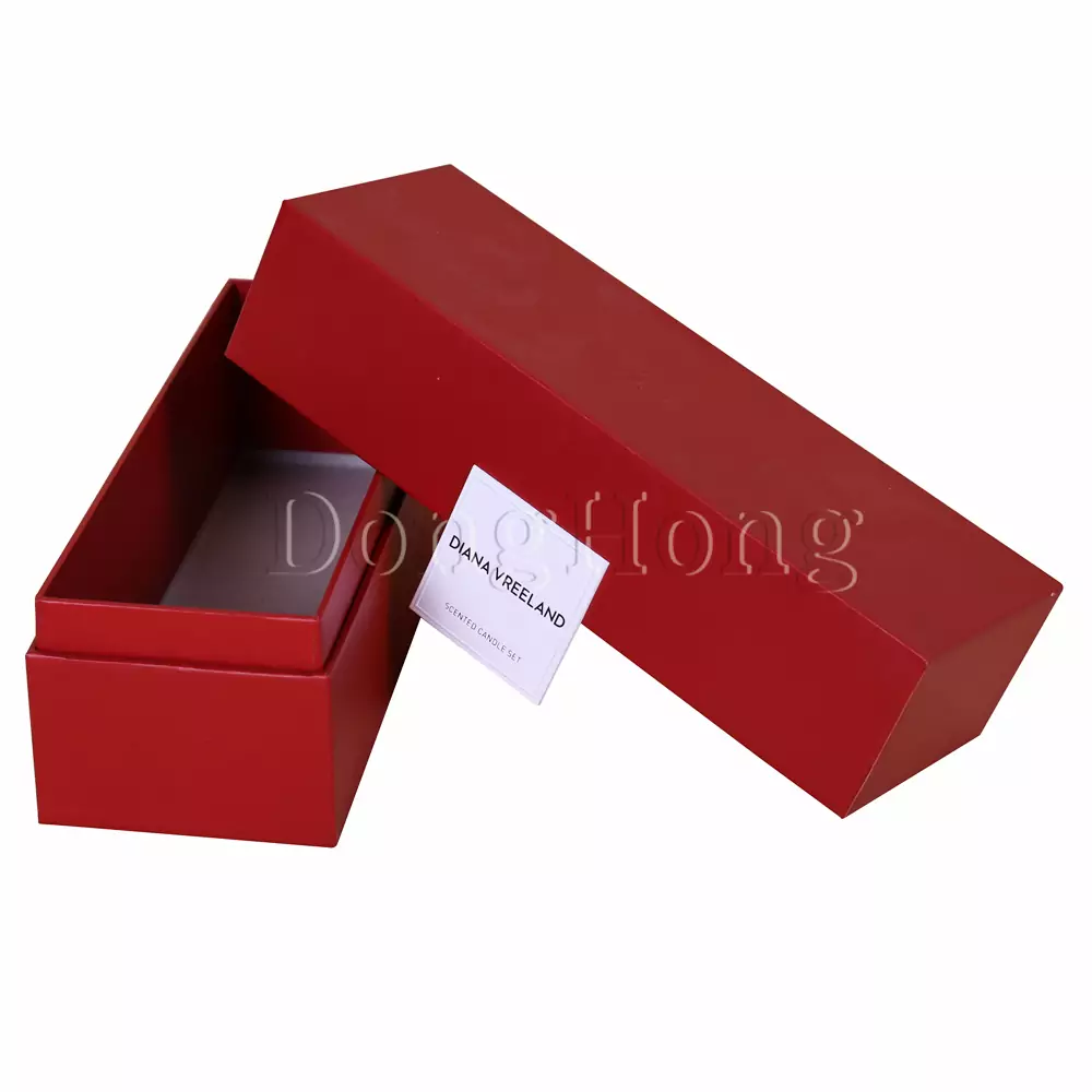 Fancy Paper Neck Gift Perfume Boxes 