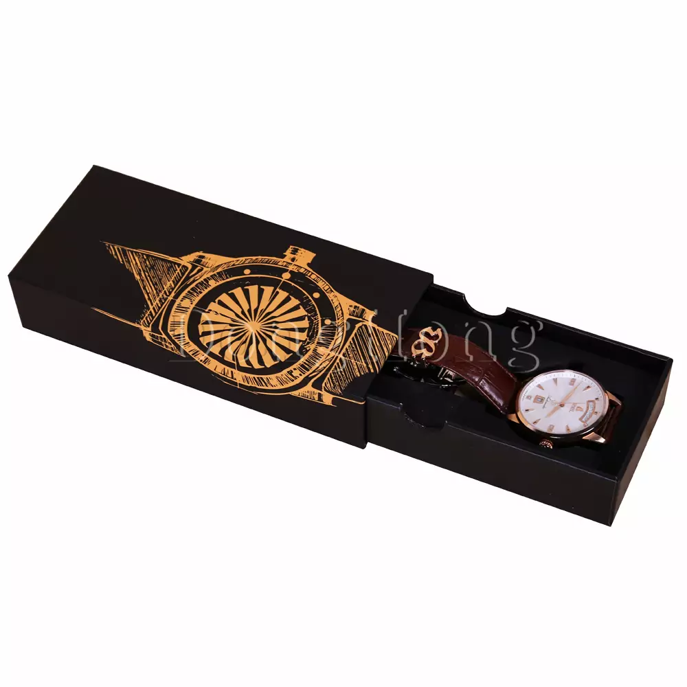 Various Colors Sliding Watch Gift Boxes 