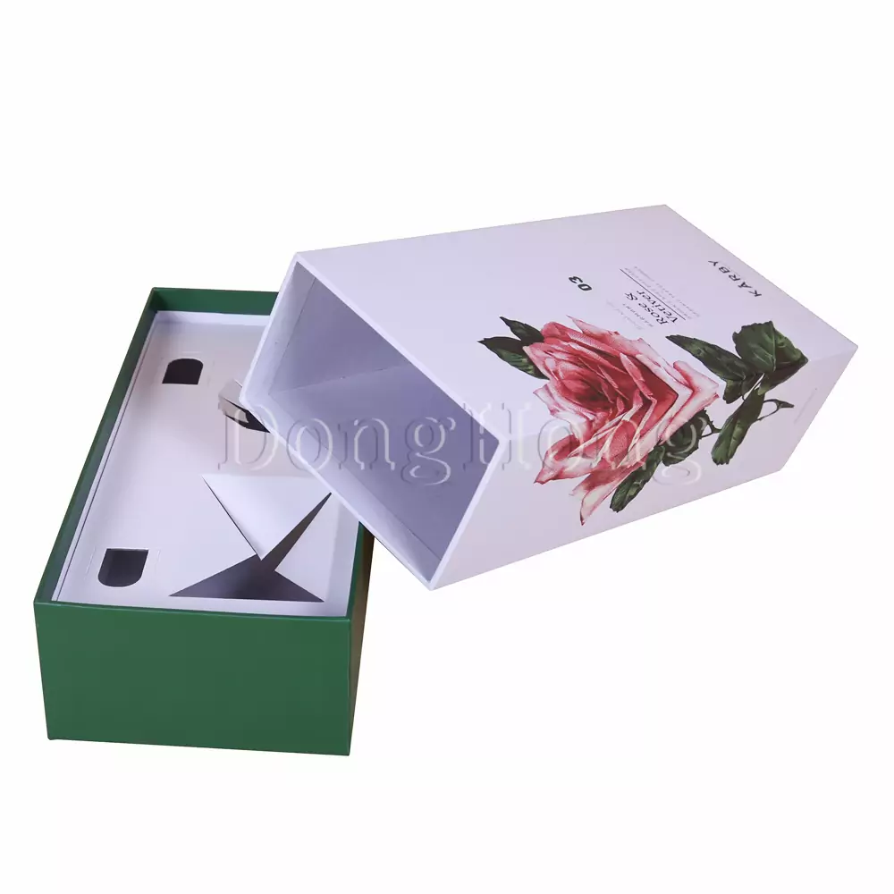 Ribbon Tab Cosmetic Drawer Sliding Boxes  