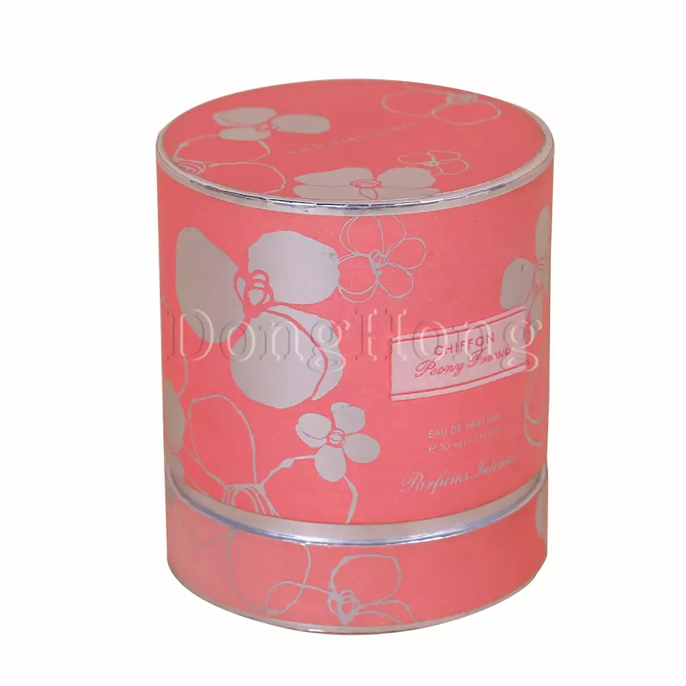 White Kraft Paper Cylinder Gift Boxes