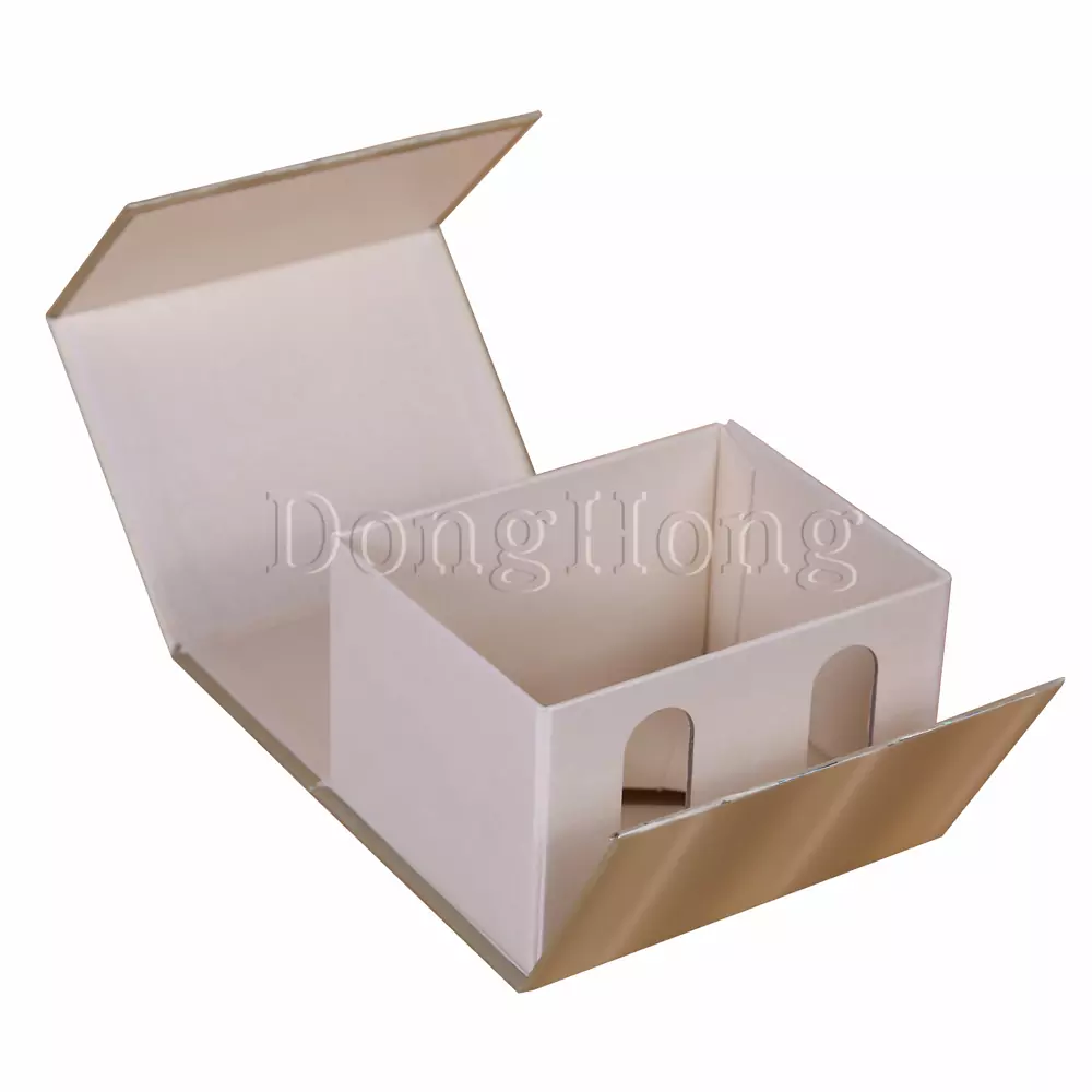 Metallic Paper Collapsible Gift Box 