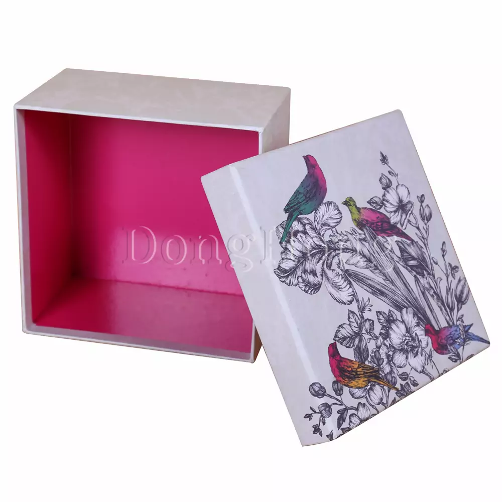 2-Piece Flower Printing Color Gift Box 