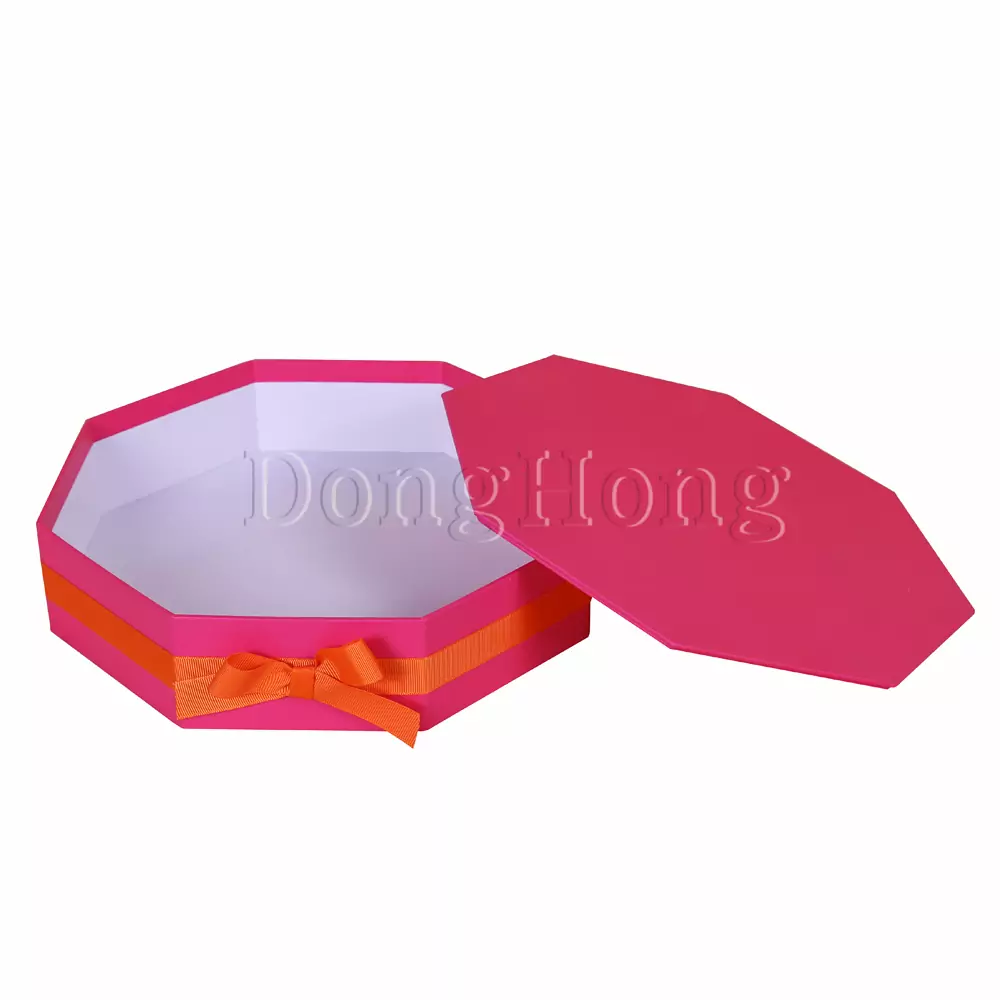 Octagonal Full Color Printing Praline Chocolate Box 