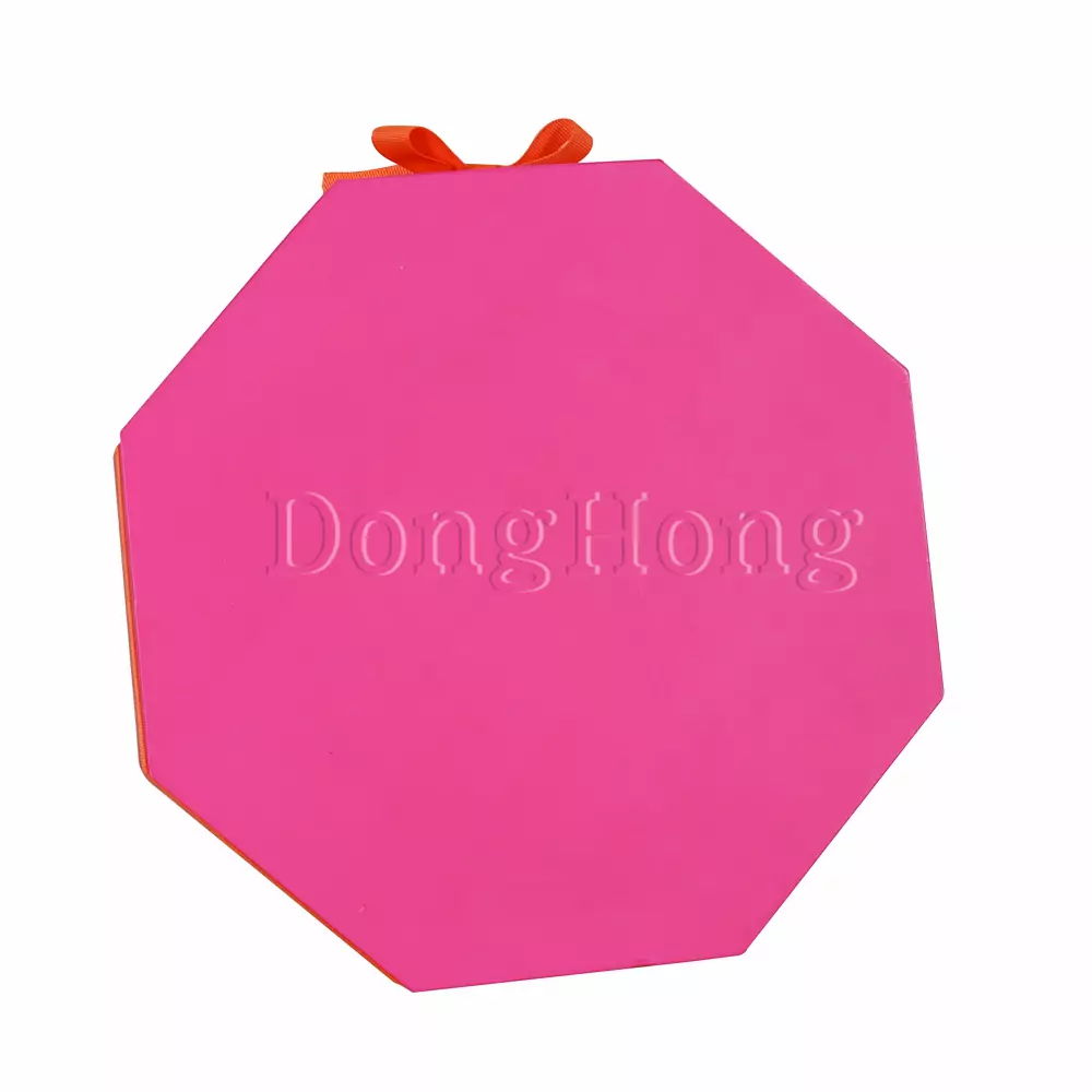 Octagonal Full Color Printing Praline Chocolate Box 