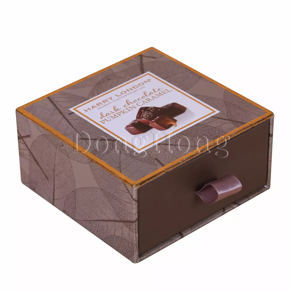 Drawer Style Rigid Small Chocolate Packing Box