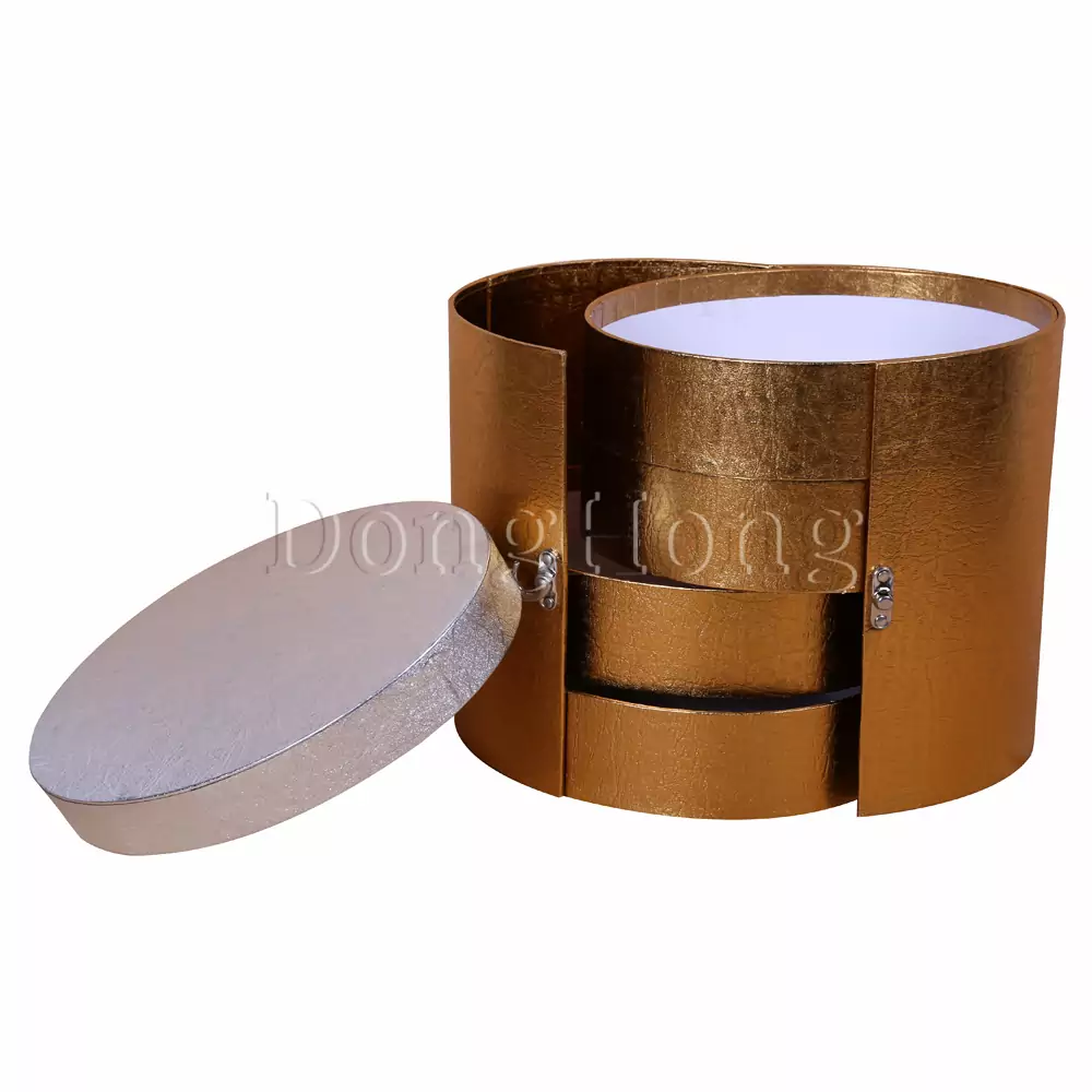Top Lid 4-layers Sliding Cylinder Tube Packaging 