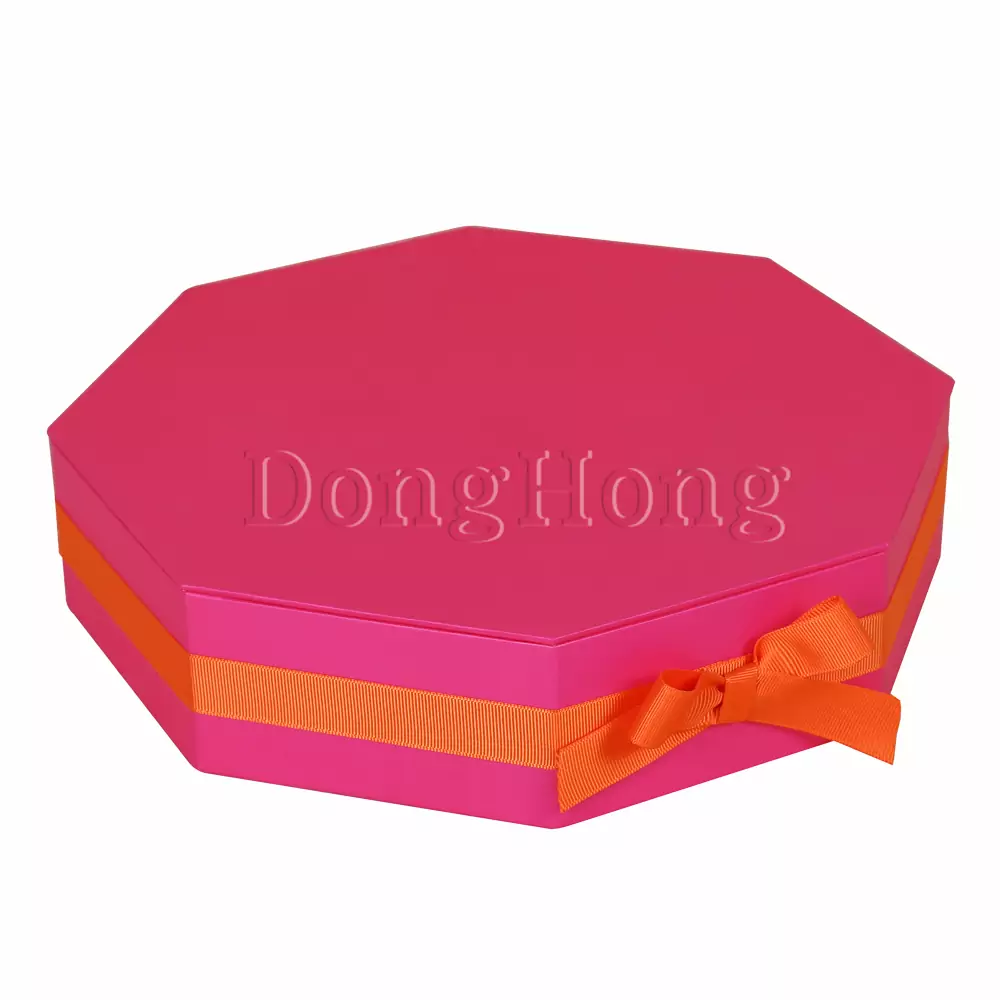 Octagonal Full Color Printing Praline Chocolate Box