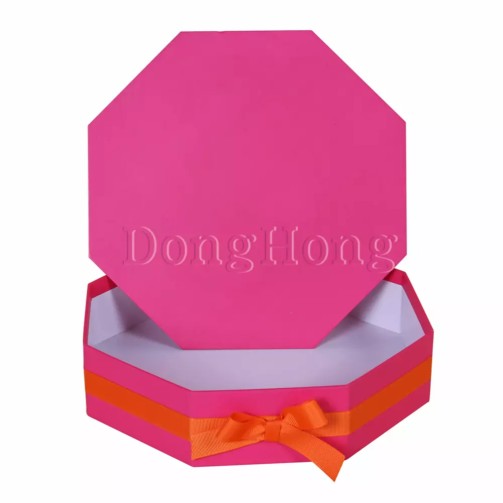 Octagonal Full Color Printing Praline Chocolate Box 