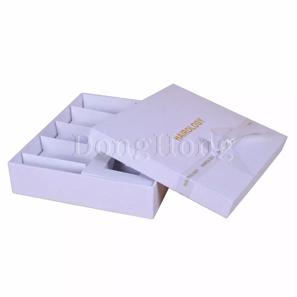 2-Piece White Cosmetics Collection Packaging 