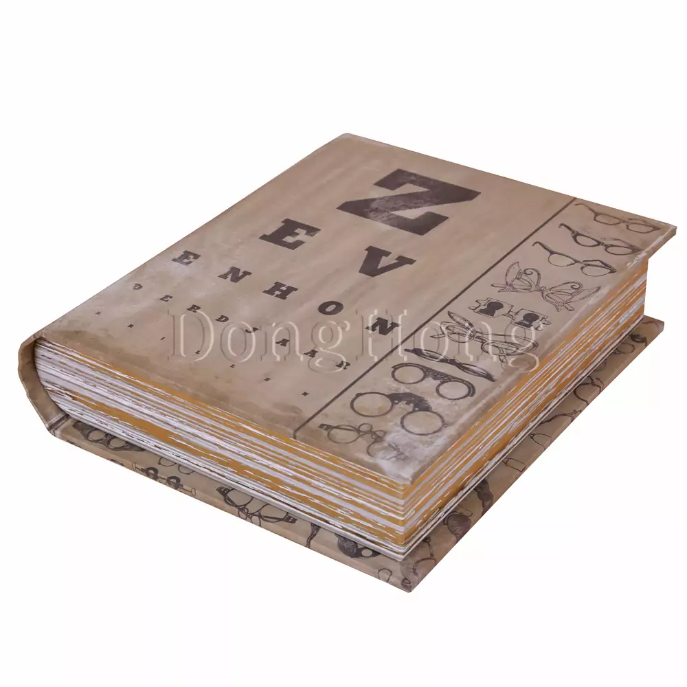 Luxury Book Shape Antique Gift Box Bulk 