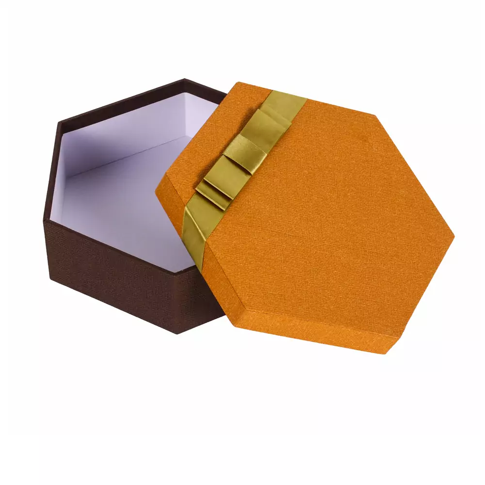 Ecofriendly Hexagon Bar Chocolate Box Packaging 
