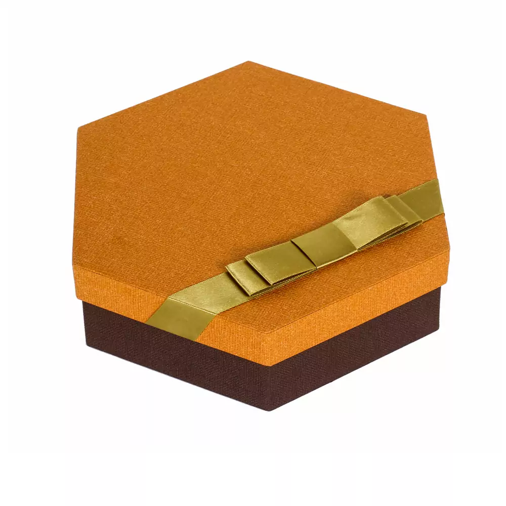 Ecofriendly Hexagon Bar Chocolate Box Packaging