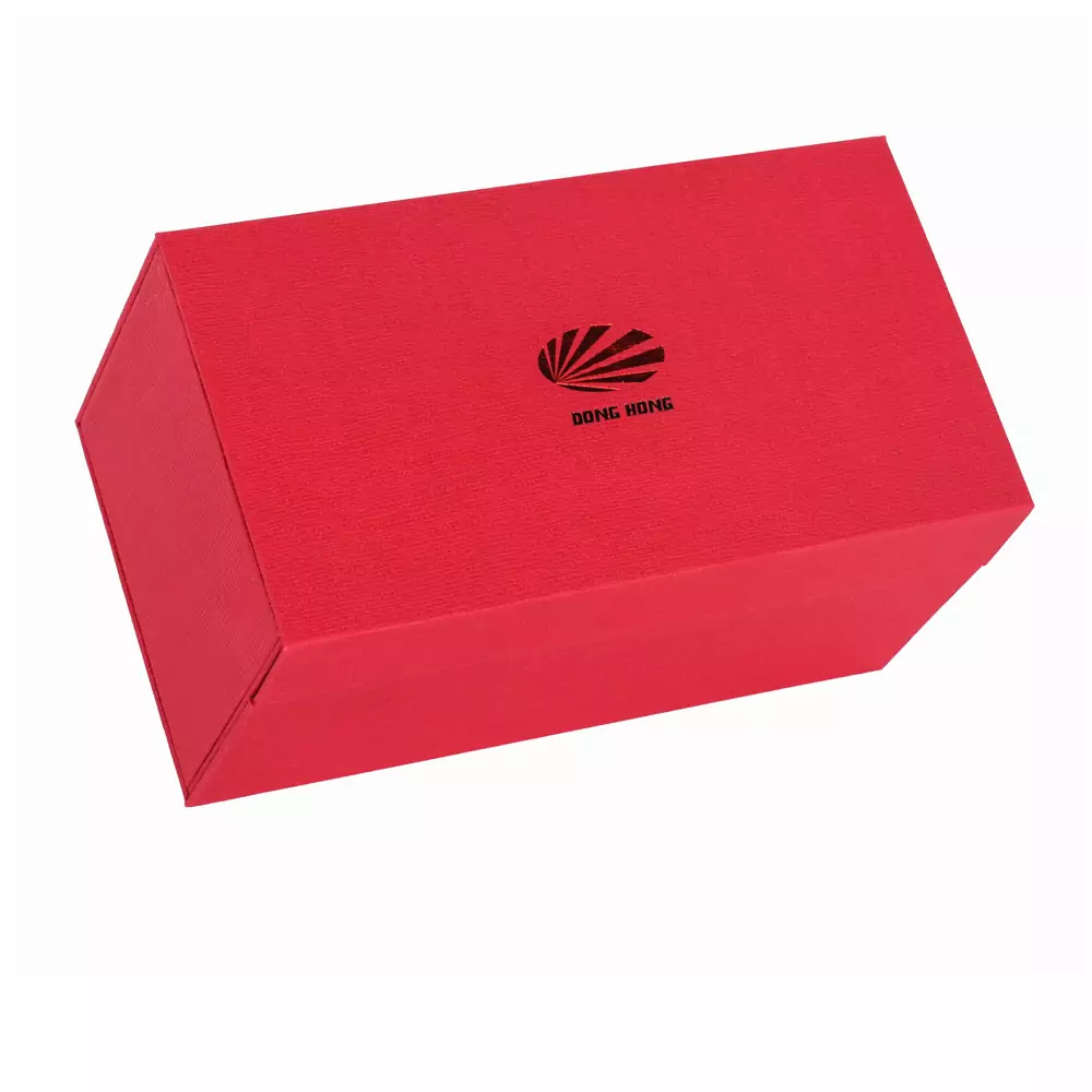 Red Luxury Gift Box with 3 Compartments 