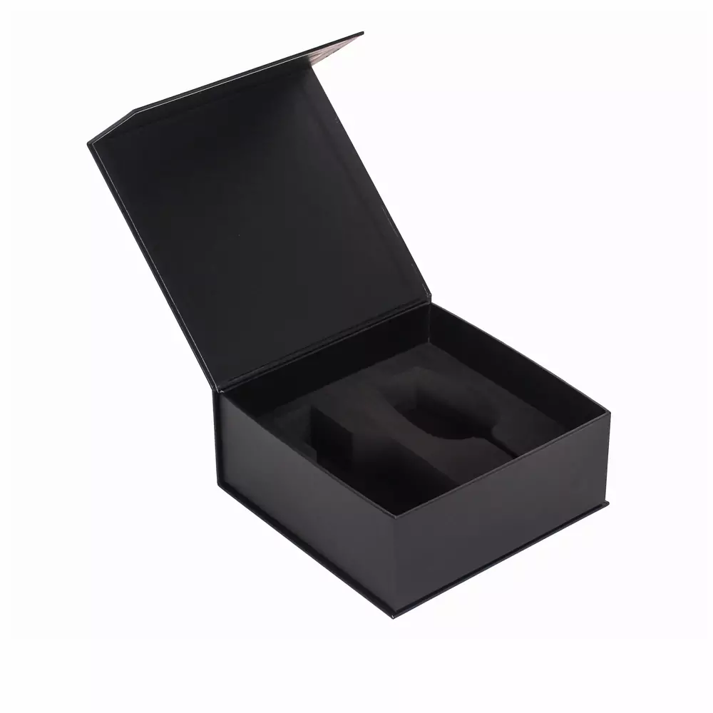 Magnetic Champagne Glass Gift Box with EVA Tray 