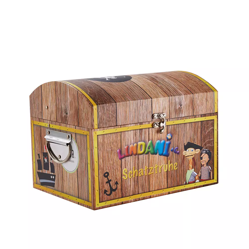 Kids Gift Mini Paper Treasure Chest Box 