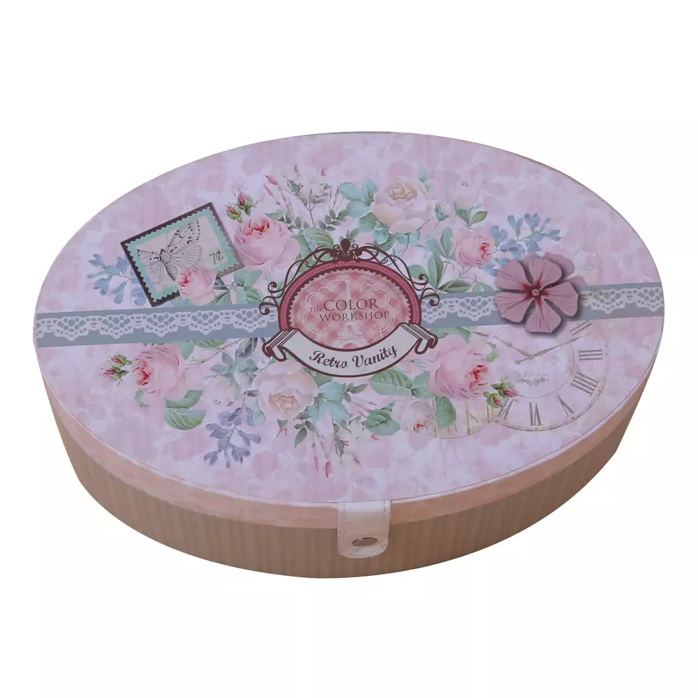 Oval Shape Rigid Boxes With Mirror 