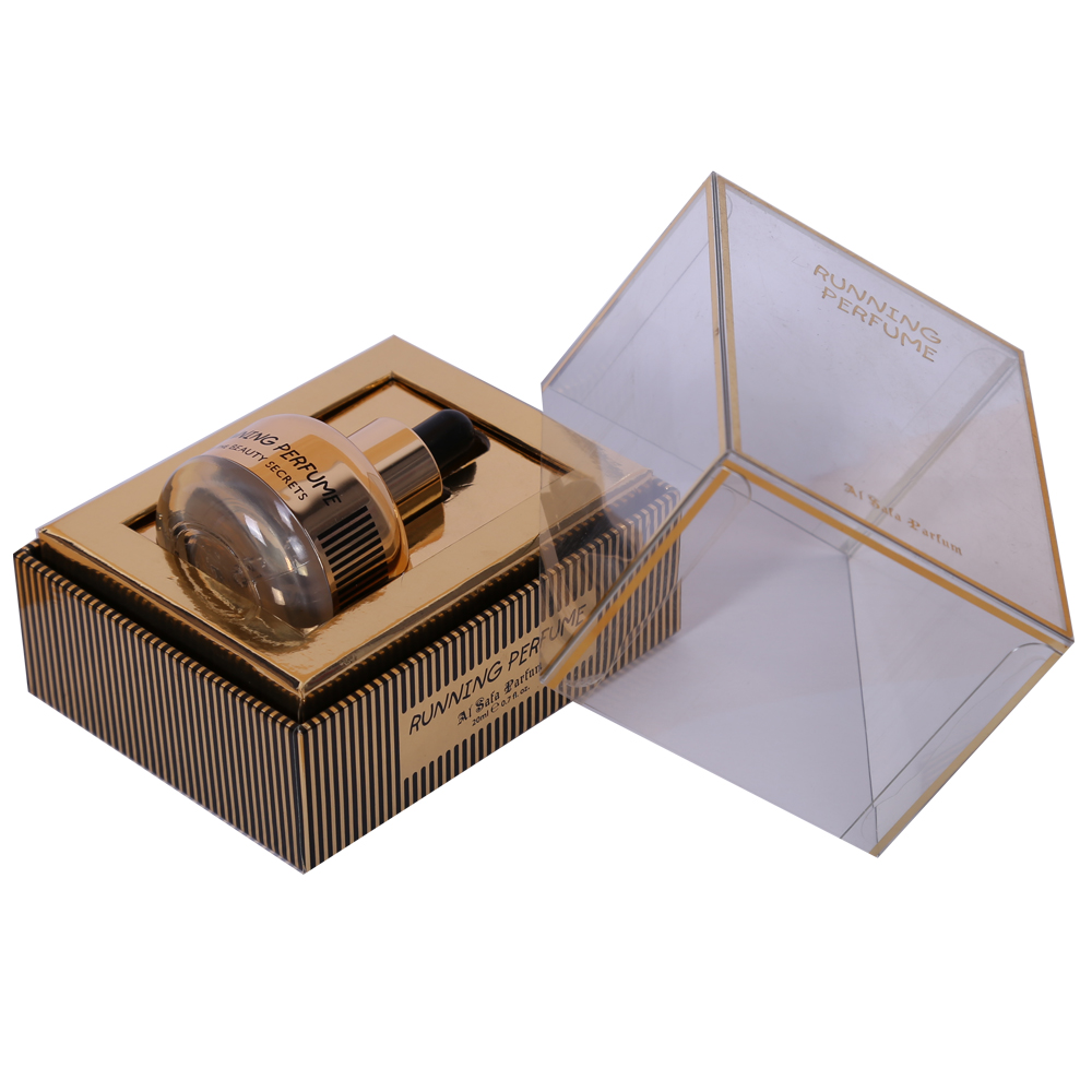 Fancy,rigid,perfume box,Luxury Perfume Box With PVC LidDHP Factory