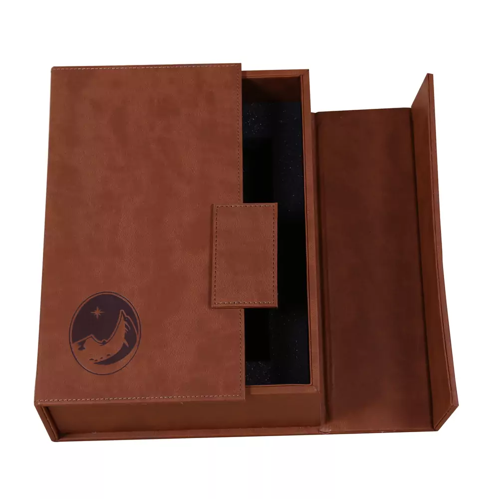 Luxury Leather Box With Foam Insert 