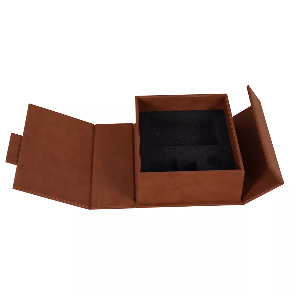 Luxury Leather Box With Foam Insert 
