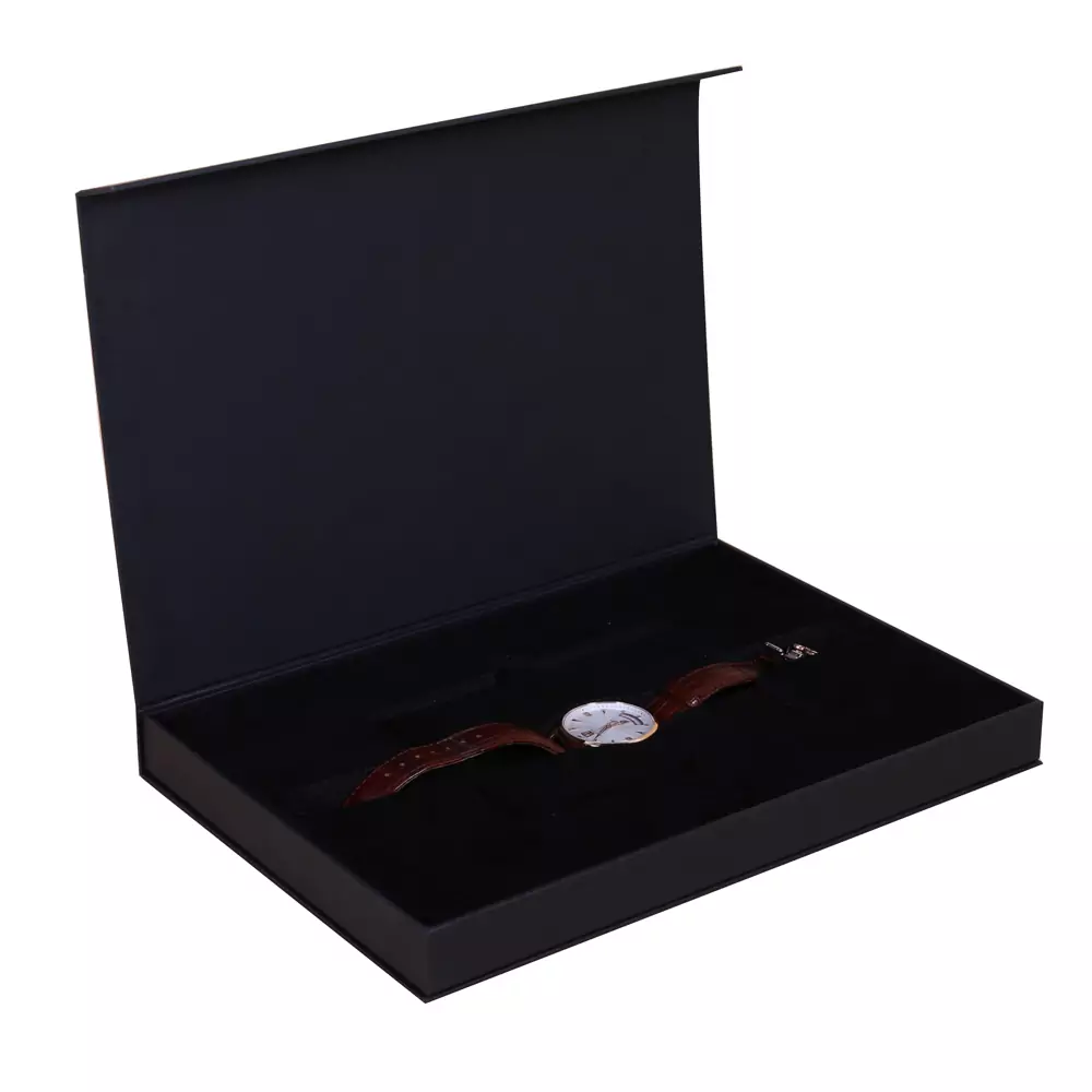 Book Style Rigid Watch Gift Box 