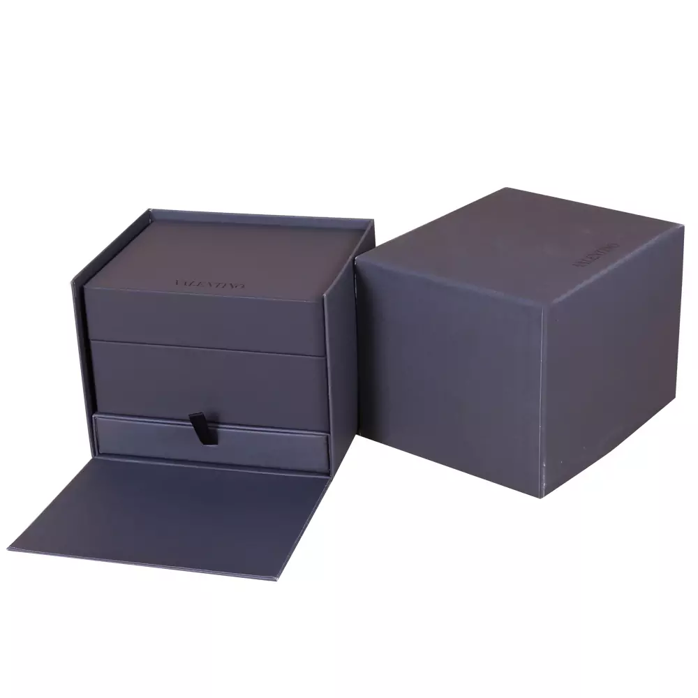 Top Grade Hinged Lid Rigid Watch Box 