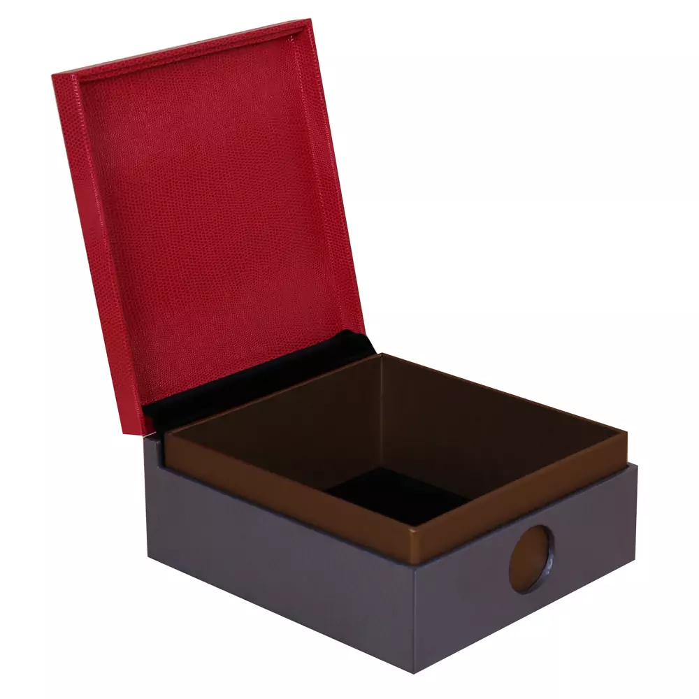 Leatherette Paper Cigarette MDF Boxes 