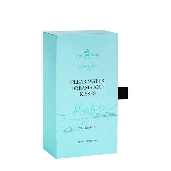 Luxury Perfume Subscription Box with Eva Insert Side View