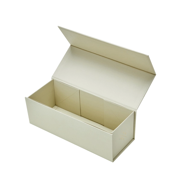 Foldable Gift Box Magnetic Closure for Premium Packaging Side View