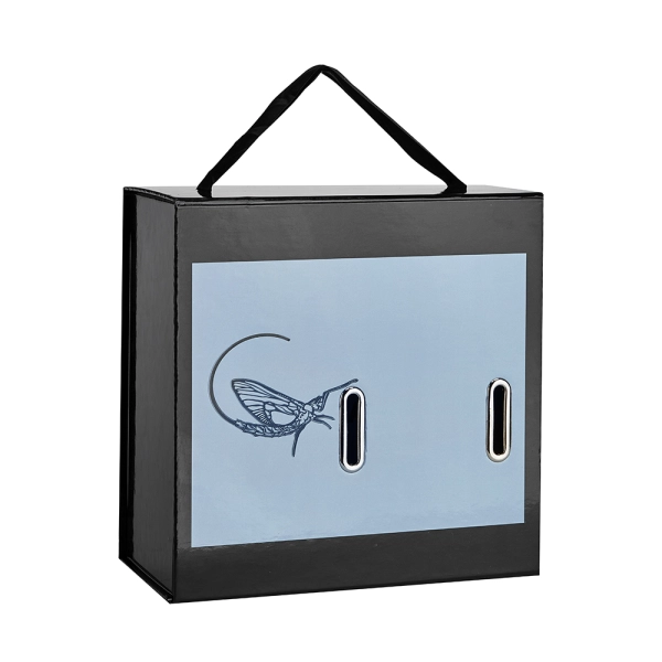 Foldable Drawer Organizer for Clothes and Underwear with Ribbon Side View