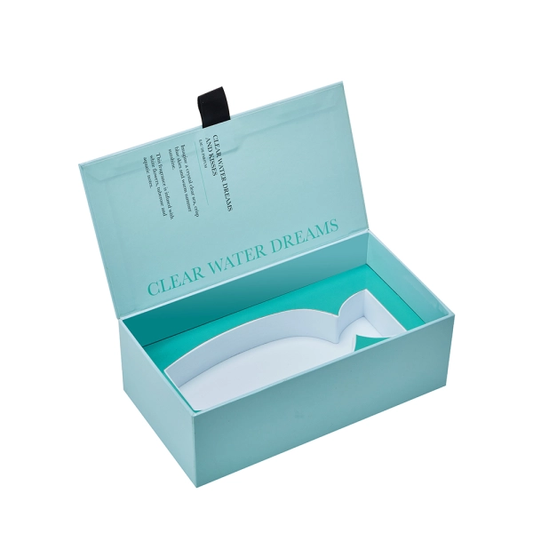 Luxury Perfume Subscription Box with Eva Insert Side View