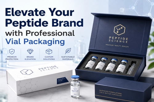  Elevate Your Peptide Brand with Professional Vial Packaging