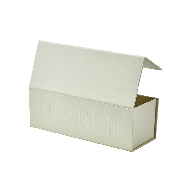 Foldable Gift Box Magnetic Closure for Premium Packaging Side View