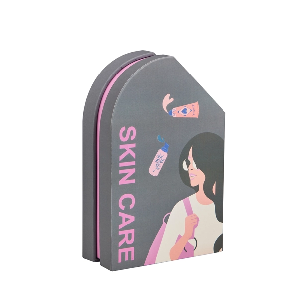 Special Custom House Shaped Perfume Boxes with EVA Foam Side View