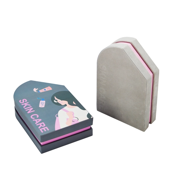 Special Custom House Shaped Perfume Boxes with EVA Foam Side View