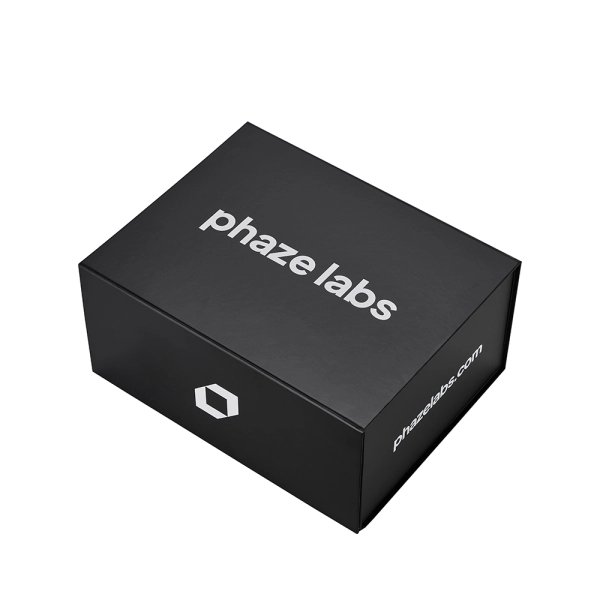 High-End Rigid Hookah Packaging Box with Sponge Foam Side View