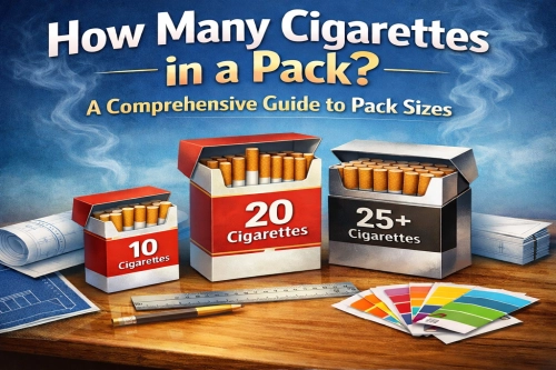 How many cigarettes are in a pack? Detailed explanation of cigarette box dimensions.