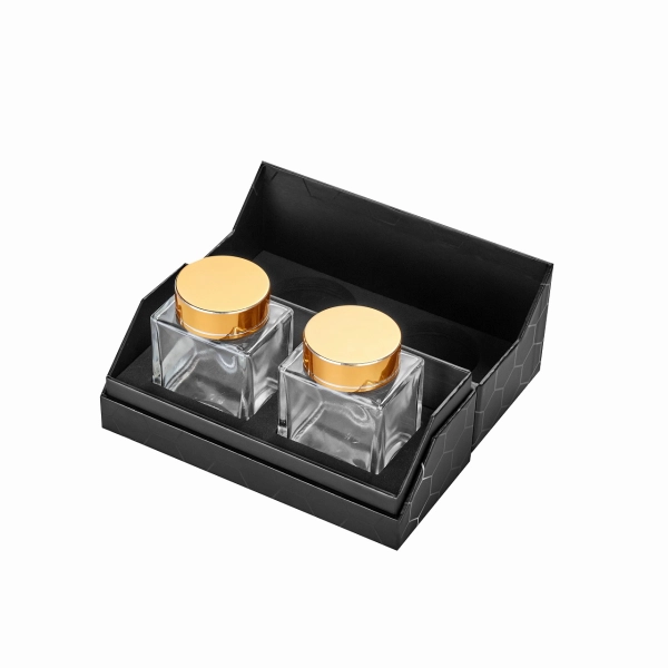 Luxury Clamshell Rigid Packaging | Custom Slanted Honey Box