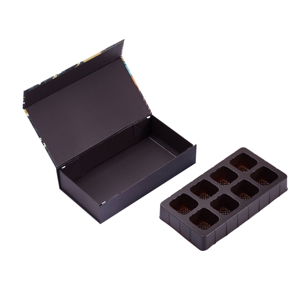 Valentines Chocolate Box with Custom Logo Design Folding Packaging