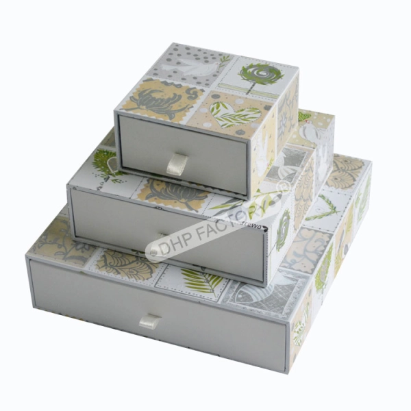 Personalised Nested Gift Boxes  Side View