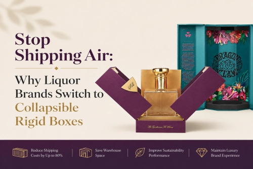 Stop Shipping Air: Why Liquor Brands Switch to Collapsible Rigid Boxes