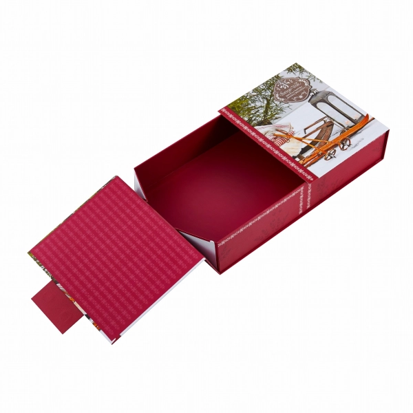 Luxury Double-Door Foldable Box Side View