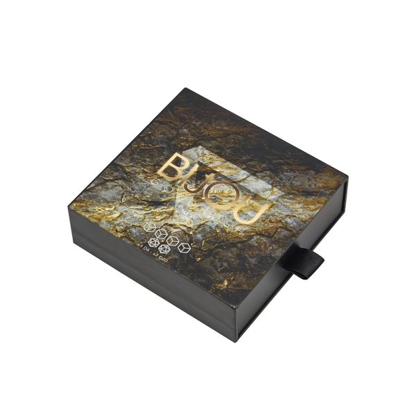 Dice Board Game Sliding Drawer Packaging Box with Sponge Foam Side View