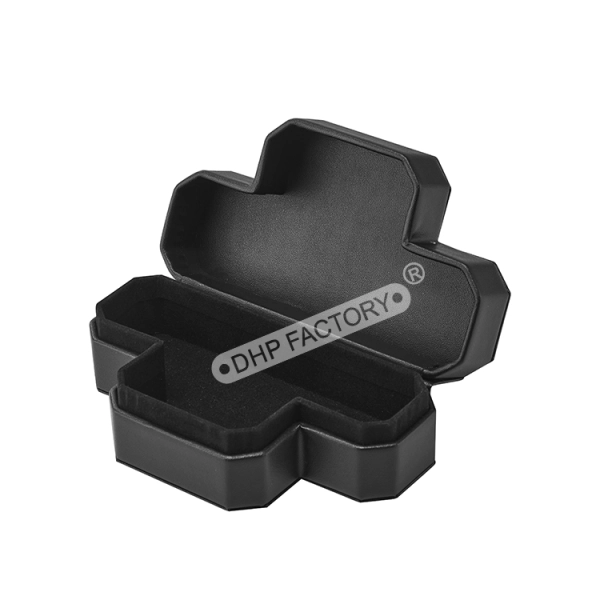 Custom Jewelry Packaging for PU Leather Side View