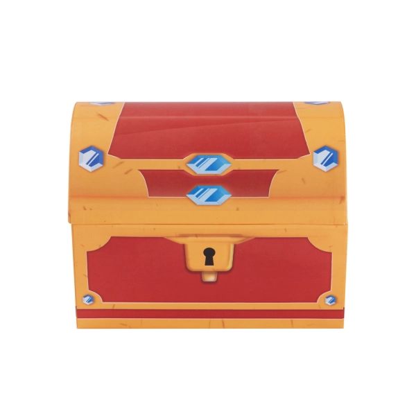 Custom Treasure Chest Gift Box for Pins, Jewelry & Collectibles Side View