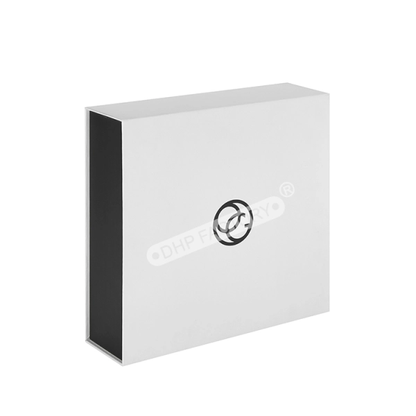 Elegant Custom Cosmetic Packaging Box with EVA Foam Side View