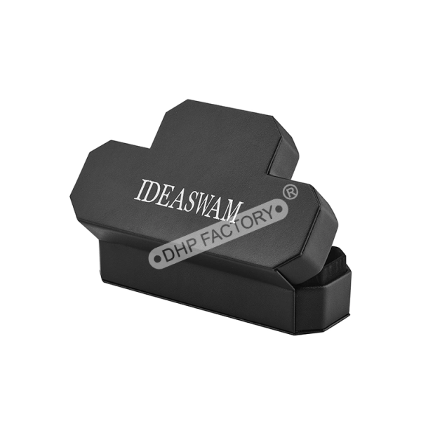 Custom Jewelry Packaging for PU Leather Side View