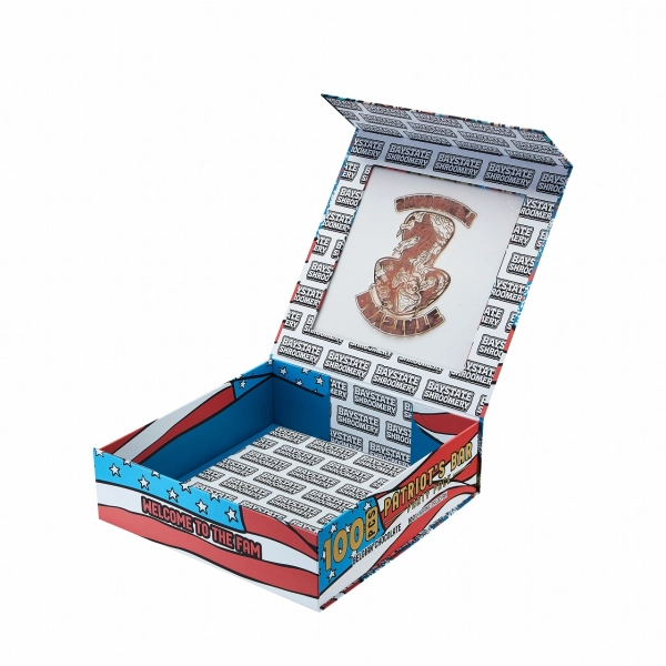 Custom Chocolate Box | PVC Window Chocolate Gift Packaging Side View